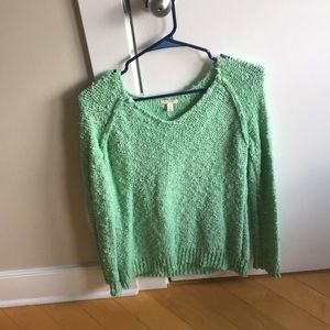 SALE🚨 3/$30 Mint green easer sweater